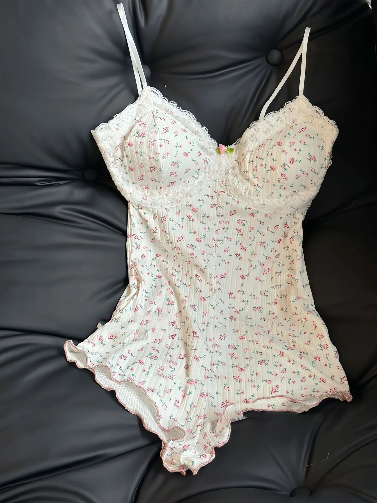 Women's Floral Sleeveless Bodysuit