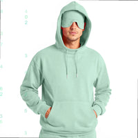 Unisex Hooded Sweatshirt with Eye Mask