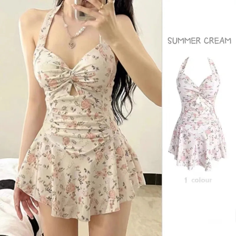 Slimming High-Waist One-Piece