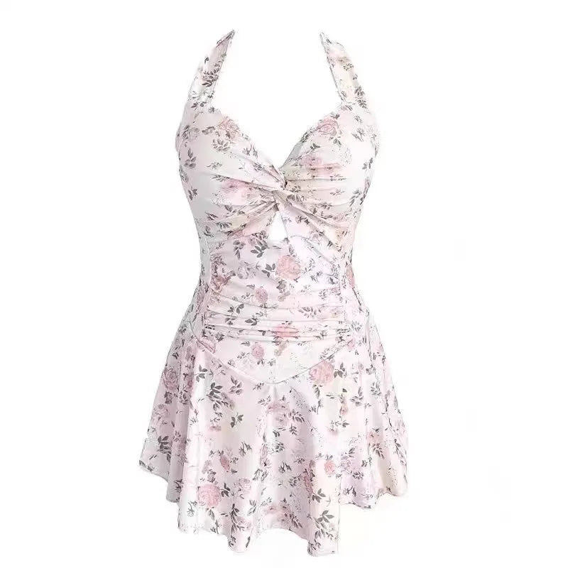 Slimming High-Waist One-Piece