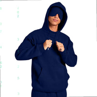 Unisex Hooded Sweatshirt with Eye Mask