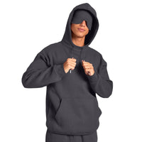 Unisex Hooded Sweatshirt with Eye Mask