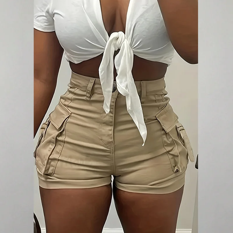 Summer Casual Shorts with Pockets